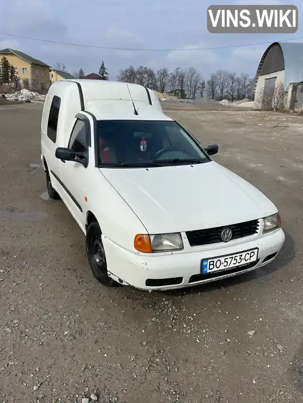 Минивэн Volkswagen Caddy 2003 1.9 л. Ручная / Механика обл. Тернопольская, Бучач - Фото 1/20