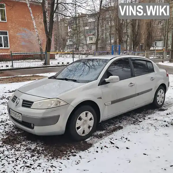 VF1LM0H0H29789713 Renault Megane 2003 Седан 1.4 л. Фото 2