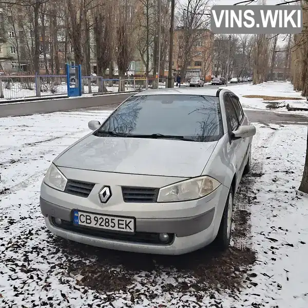 VF1LM0H0H29789713 Renault Megane 2003 Седан 1.4 л. Фото 3