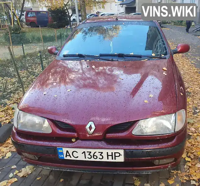 Хетчбек Renault Megane 1997 1.6 л. Ручна / Механіка обл. Волинська, Горохів - Фото 1/9