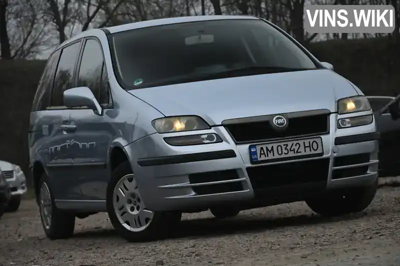 Мінівен Fiat Ulysse 2004 2.18 л. Ручна / Механіка обл. Житомирська, Бердичів - Фото 1/21