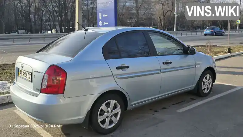 Y6LCM41VP9L210596 Hyundai Accent 2008 Седан 1.49 л. Фото 7