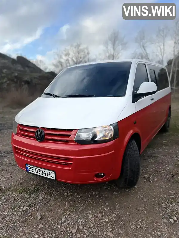 Мінівен Volkswagen Caravelle 2012 1.98 л. Ручна / Механіка обл. Миколаївська, Первомайськ - Фото 1/21