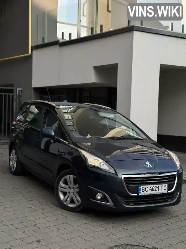 Мікровен Peugeot 5008 2015 1.6 л. Ручна / Механіка обл. Львівська, Львів - Фото 1/12