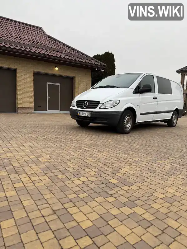 Мінівен Mercedes-Benz Vito 2007 2.15 л. Ручна / Механіка обл. Полтавська, Лубни - Фото 1/21