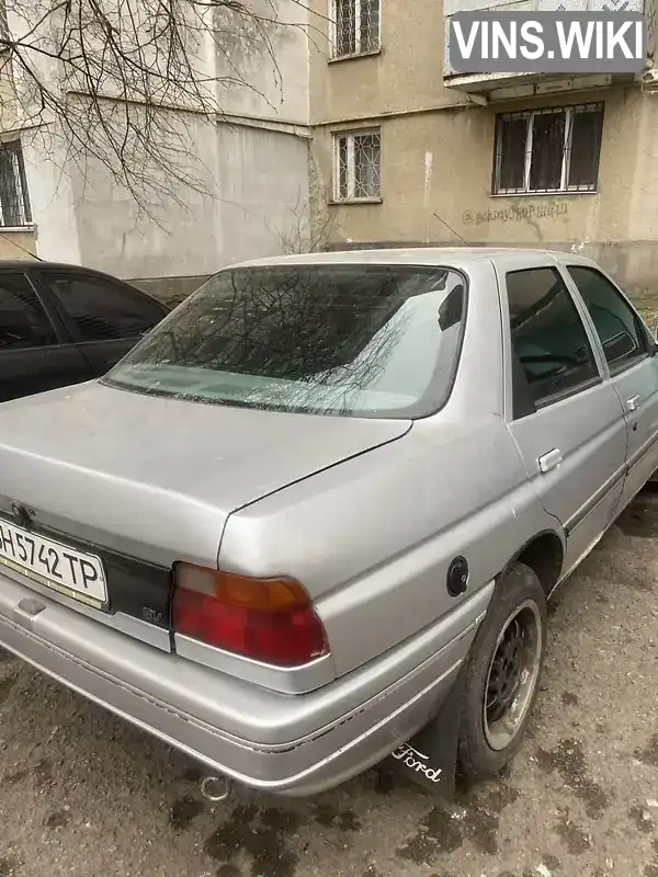 WF0FXXGCAFLM69560 Ford Orion 1990 Седан 1.6 л. Фото 1