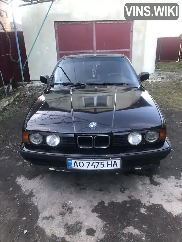 Седан BMW 5 Series 1990 2.4 л. Ручна / Механіка обл. Закарпатська, Мукачево - Фото 1/13