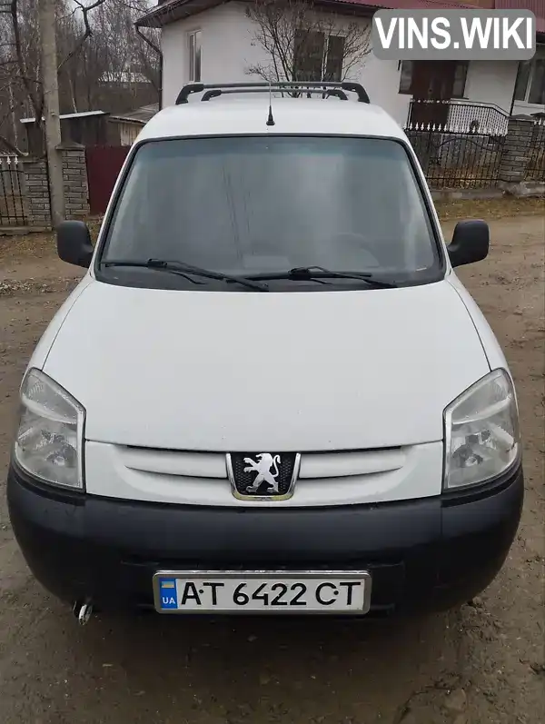 Минивэн Peugeot Partner 2007 1.56 л. Ручная / Механика обл. Ивано-Франковская, Коломыя - Фото 1/16