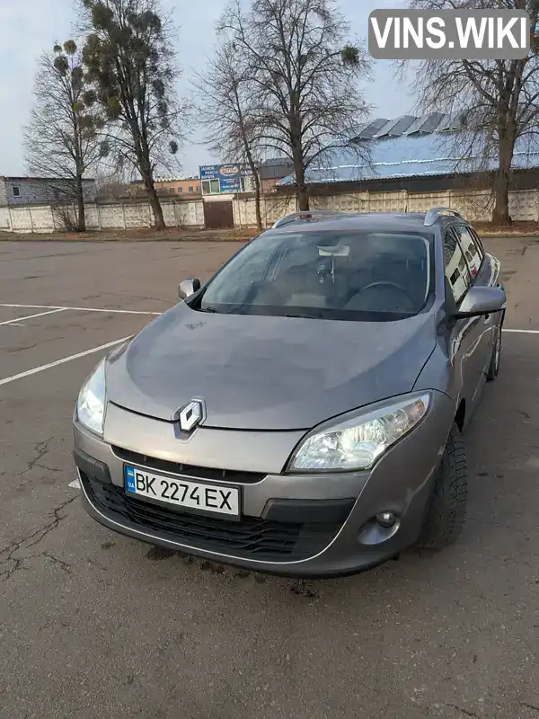 Универсал Renault Megane 2010 1.46 л. Ручная / Механика обл. Ровенская, Ровно - Фото 1/15