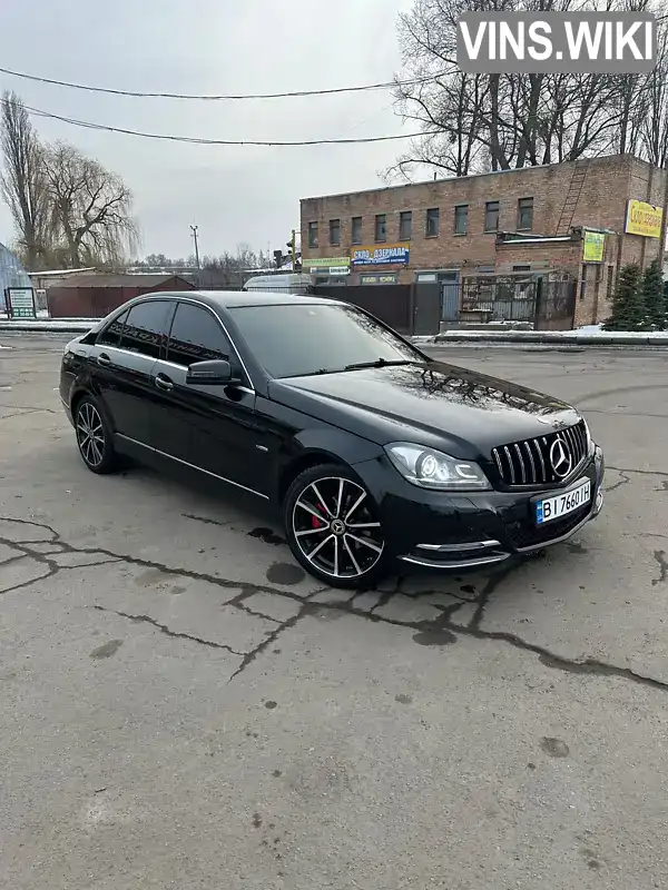 Седан Mercedes-Benz C-Class 2011 1.8 л. Автомат обл. Полтавская, Полтава - Фото 1/9