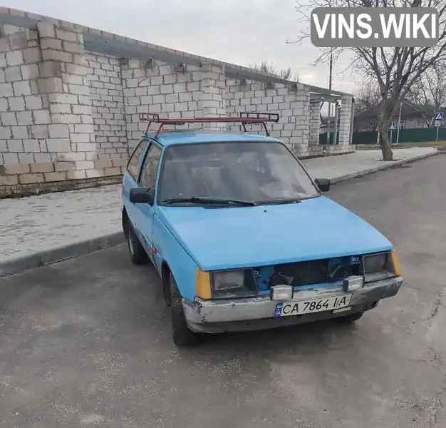 Хетчбек ЗАЗ 1102 Таврія 1991 1.1 л. Ручна / Механіка обл. Черкаська, Черкаси - Фото 1/3