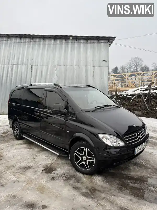 Мінівен Mercedes-Benz Vito 2008 3 л. Автомат обл. Закарпатська, Тячів - Фото 1/15