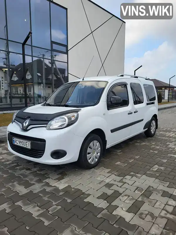 Мінівен Renault Kangoo 2016 1.5 л. Ручна / Механіка обл. Волинська, Луцьк - Фото 1/21