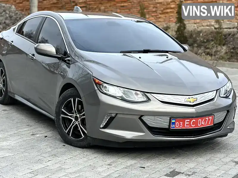 Хэтчбек Chevrolet Volt 2017 1.5 л. Вариатор обл. Хмельницкая, Шепетовка - Фото 1/21