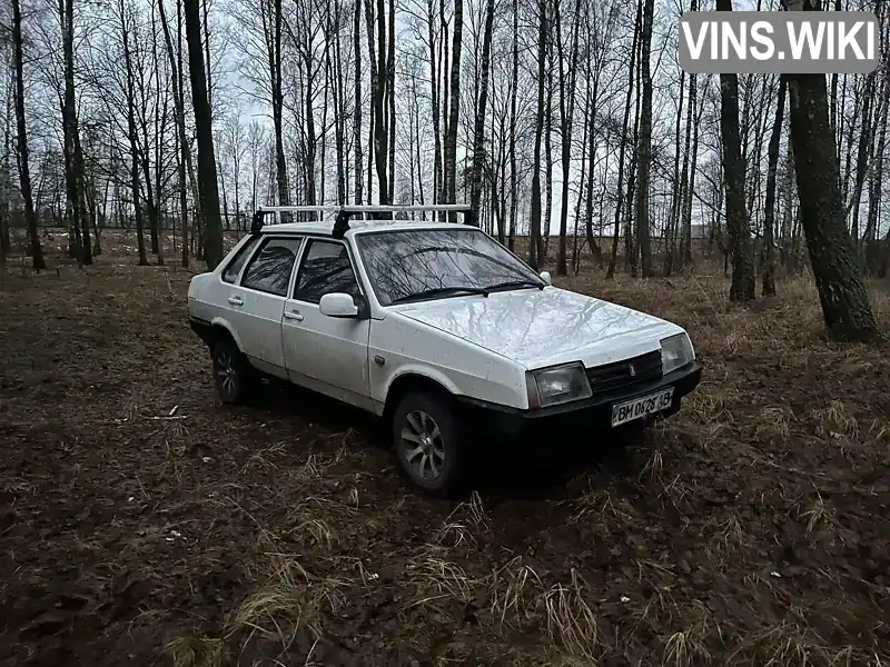 Седан ВАЗ / Lada 21099 1992 1.5 л. Ручна / Механіка обл. Сумська, Шостка - Фото 1/4