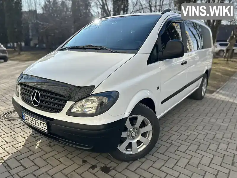 Мінівен Mercedes-Benz Vito 2005 2.15 л. Ручна / Механіка обл. Тернопільська, Бучач - Фото 1/21