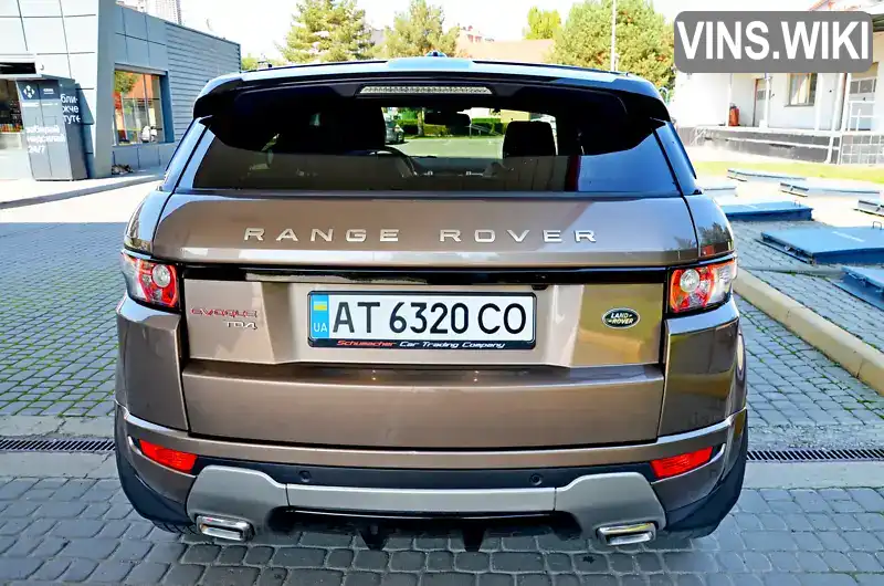 SALVA2BC4FH044902 Land Rover Range Rover Evoque 2015 Внедорожник / Кроссовер 2.18 л. Фото 9