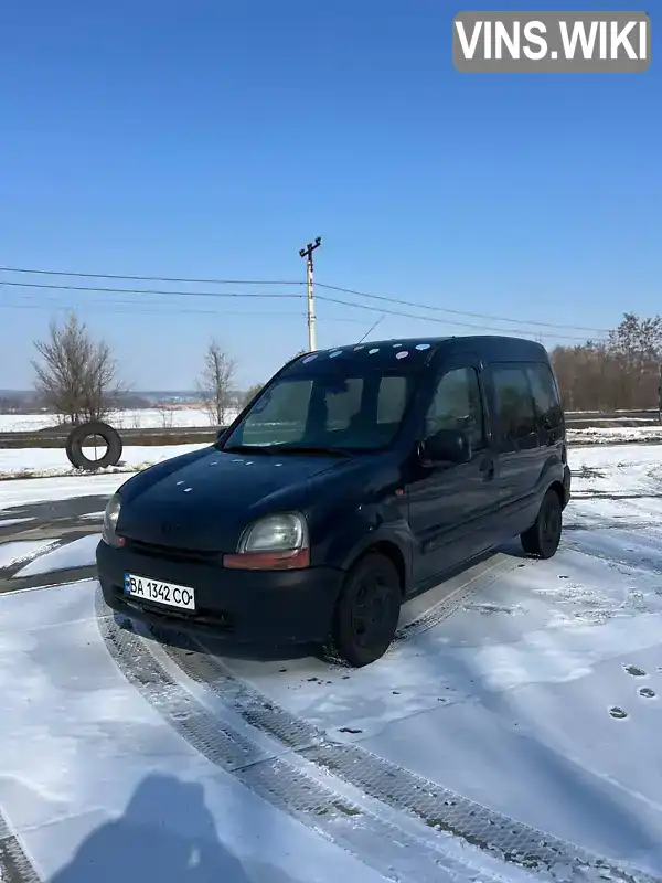 Мінівен Renault Kangoo 1998 1.87 л. Ручна / Механіка обл. Харківська, Зміїв - Фото 1/16