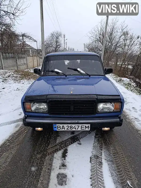 Седан ВАЗ / Lada 2107 1990 1.5 л. Ручна / Механіка обл. Одеська, Балта - Фото 1/13