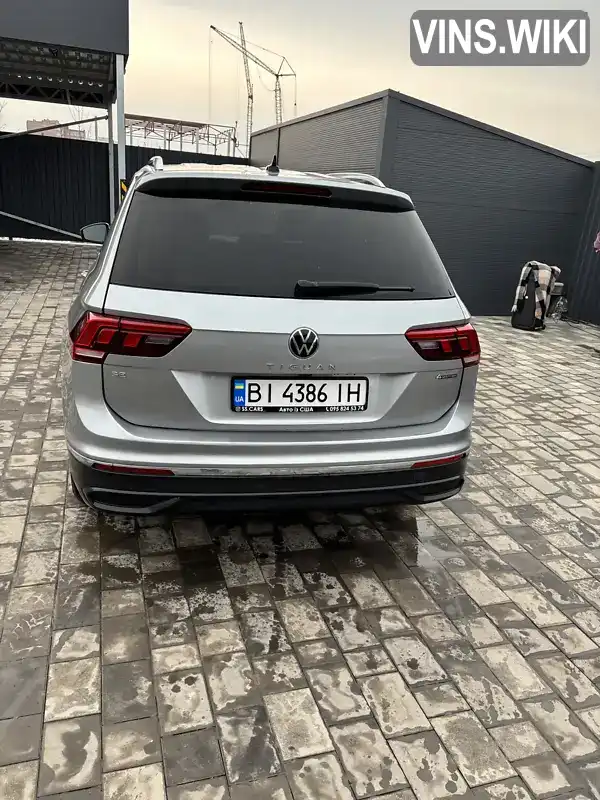 3VV2B7AX6NM139434 Volkswagen Tiguan 2022 Внедорожник / Кроссовер 1.98 л. Фото 5