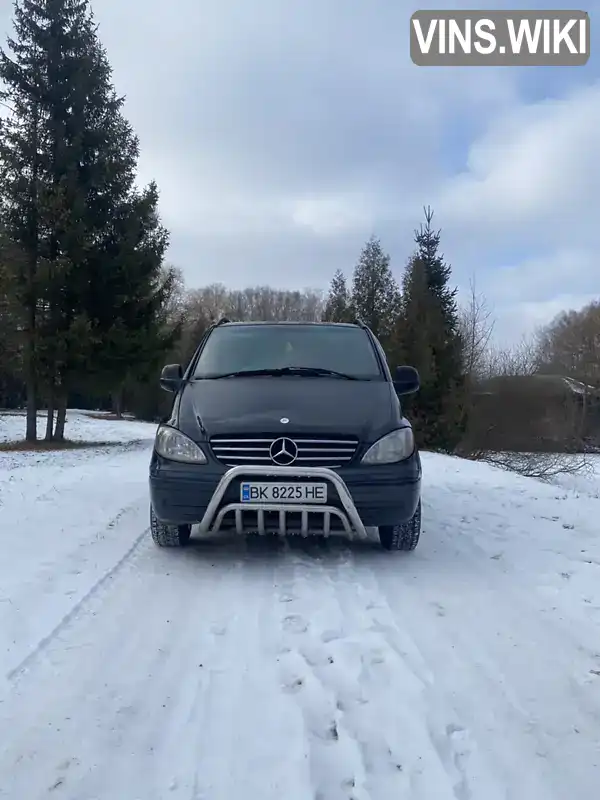 Мінівен Mercedes-Benz Vito 2004 2.15 л. Ручна / Механіка обл. Рівненська, Рівне - Фото 1/17