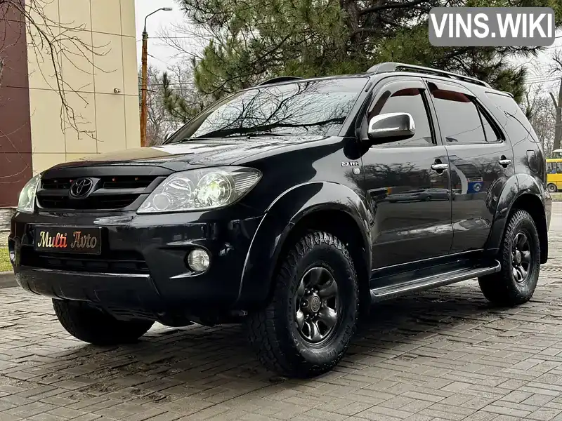 Позашляховик / Кросовер Toyota Fortuner 2007 2.69 л. Автомат обл. Дніпропетровська, Дніпро (Дніпропетровськ) - Фото 1/21