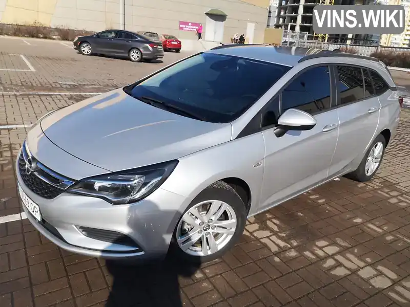 Універсал Opel Astra 2019 1.6 л. Ручна / Механіка обл. Київська, Київ - Фото 1/18