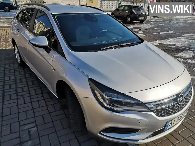 W0VBD8EG6K8073529 Opel Astra 2019 Універсал 1.6 л. Фото 2