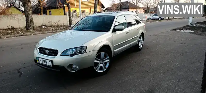 JF1BPELUA5G023172 Subaru Outback 2004 Універсал 3 л. Фото 2