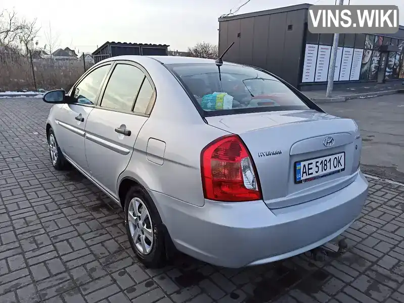 Y6LCM41AP7L002082 Hyundai Accent 2007 Седан 1.4 л. Фото 4