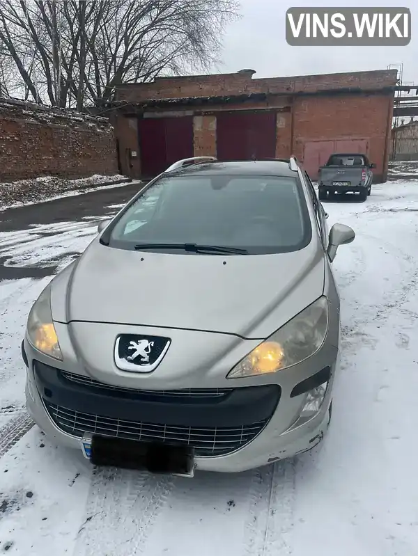 VF34H5FWF55396344 Peugeot 308 2009 Универсал 1.6 л. Фото 1