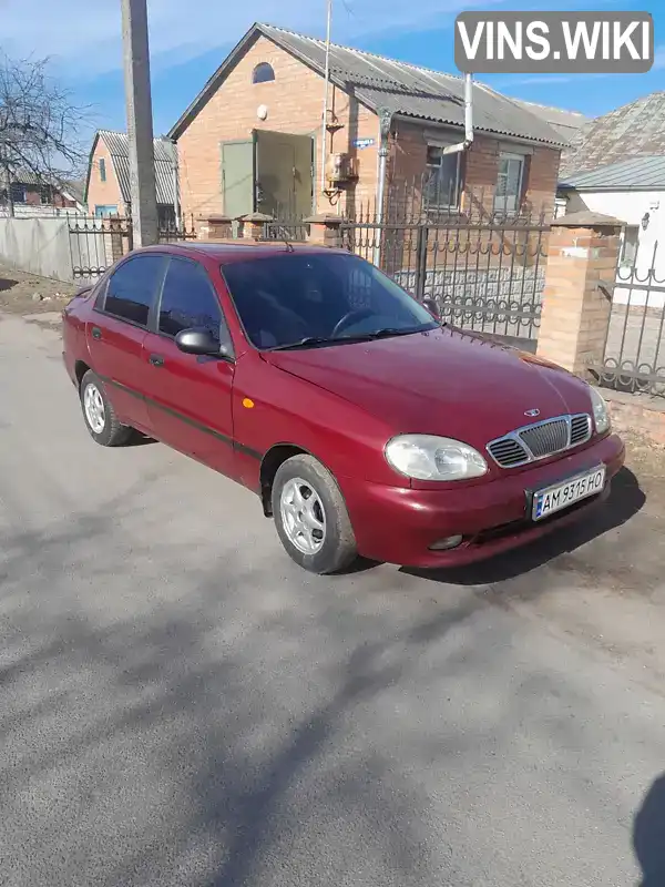 Седан Daewoo Lanos 2007 1.5 л. Ручна / Механіка обл. Тернопільська, Шумськ - Фото 1/17