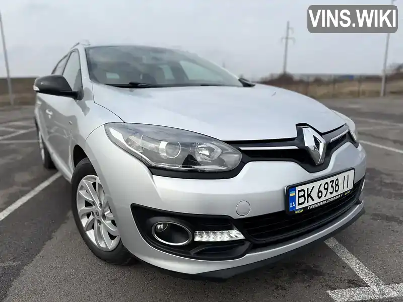 Универсал Renault Megane 2016 1.46 л. Автомат обл. Ровенская, Ровно - Фото 1/21