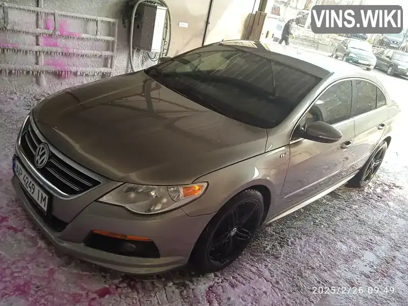 Купе Volkswagen CC / Passat CC 2011 1.98 л. Ручная / Механика обл. Запорожская, Запорожье - Фото 1/12