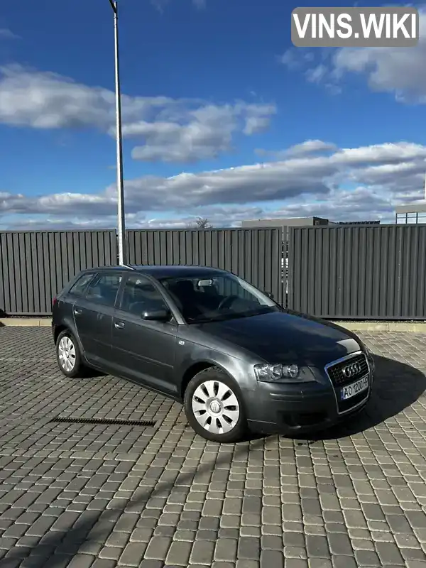 Хетчбек Audi A3 2006 1.6 л. Ручна / Механіка обл. Закарпатська, Мукачево - Фото 1/17