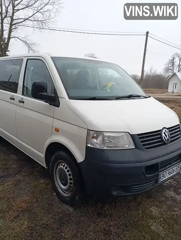 Мінівен Volkswagen Transporter 2006 1.9 л. Ручна / Механіка обл. Тернопільська, Тернопіль - Фото 1/14