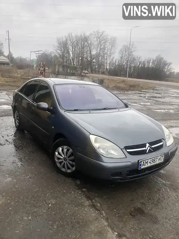 Седан Citroen C5 2003 2.18 л. Автомат обл. Житомирская, Житомир - Фото 1/21