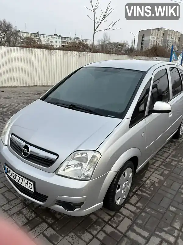 W0L0XCE7564168009 Opel Meriva 2006 Микровэн 1.69 л. Фото 2