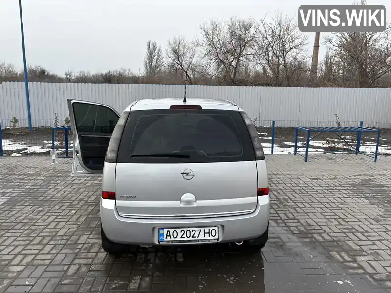 W0L0XCE7564168009 Opel Meriva 2006 Микровэн 1.69 л. Фото 4