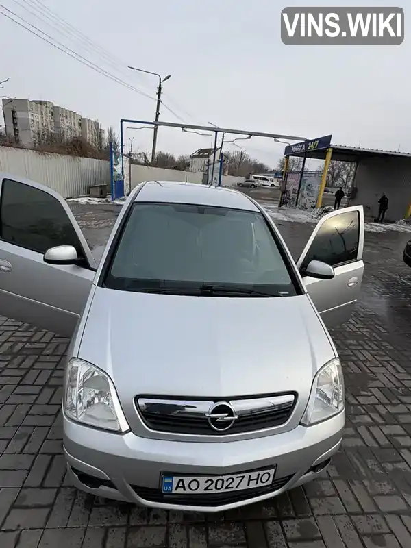 W0L0XCE7564168009 Opel Meriva 2006 Микровэн 1.69 л. Фото 6