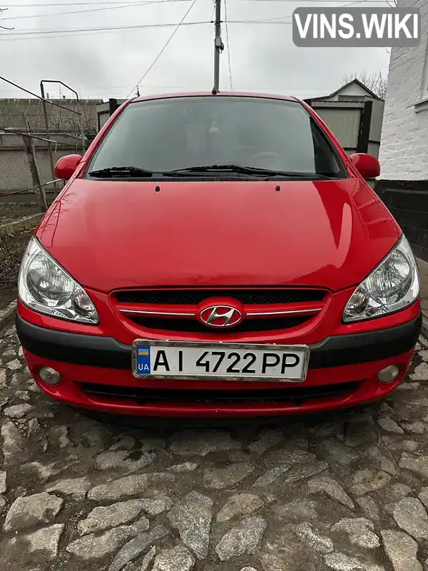 Хетчбек Hyundai Getz 2007 1.6 л. Автомат обл. Черкаська, Жашків - Фото 1/9