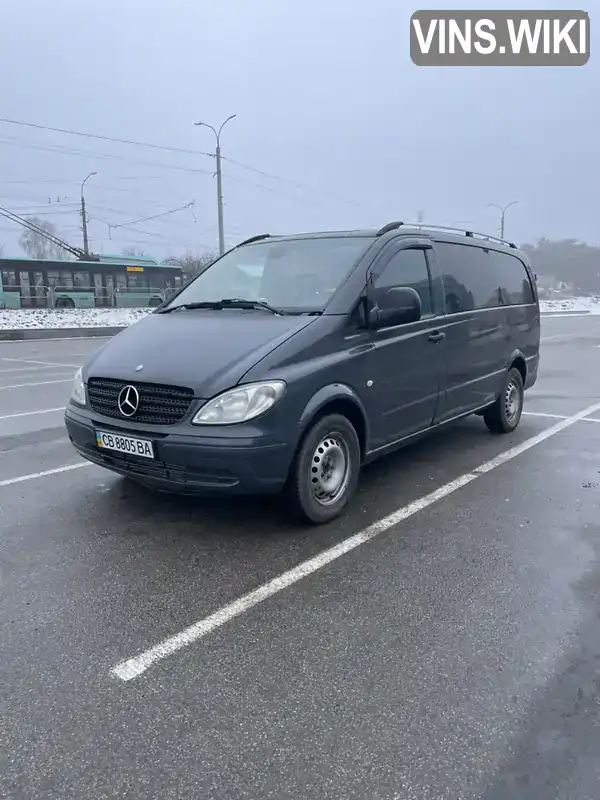 Мінівен Mercedes-Benz Vito 2008 3 л. Автомат обл. Чернігівська, Новгород-Сіверський - Фото 1/15