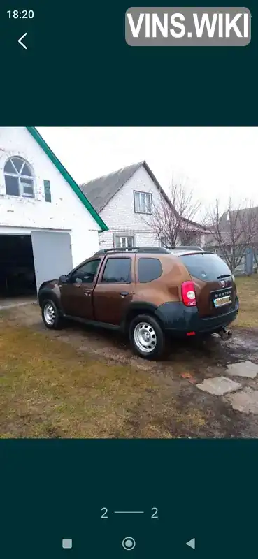 UU1HSDARN45067508 Dacia Duster 2011 Позашляховик / Кросовер 1.6 л. Фото 2