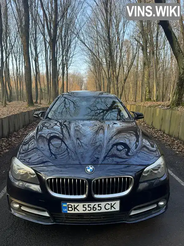 Седан BMW 5 Series 2015 2.98 л. Автомат обл. Ровенская, Ровно - Фото 1/14