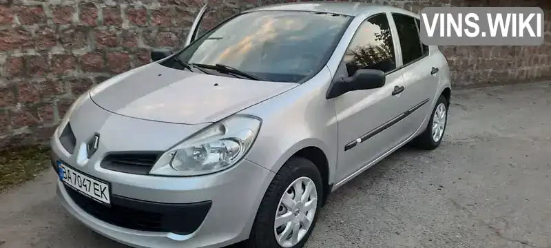 Хэтчбек Renault Clio 2007 1.15 л. Робот обл. Кировоградская, Кропивницкий (Кировоград) - Фото 1/13