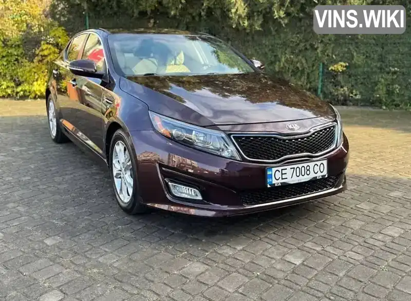 Седан Kia Optima 2014 2.4 л. Автомат обл. Чернівецька, Чернівці - Фото 1/21