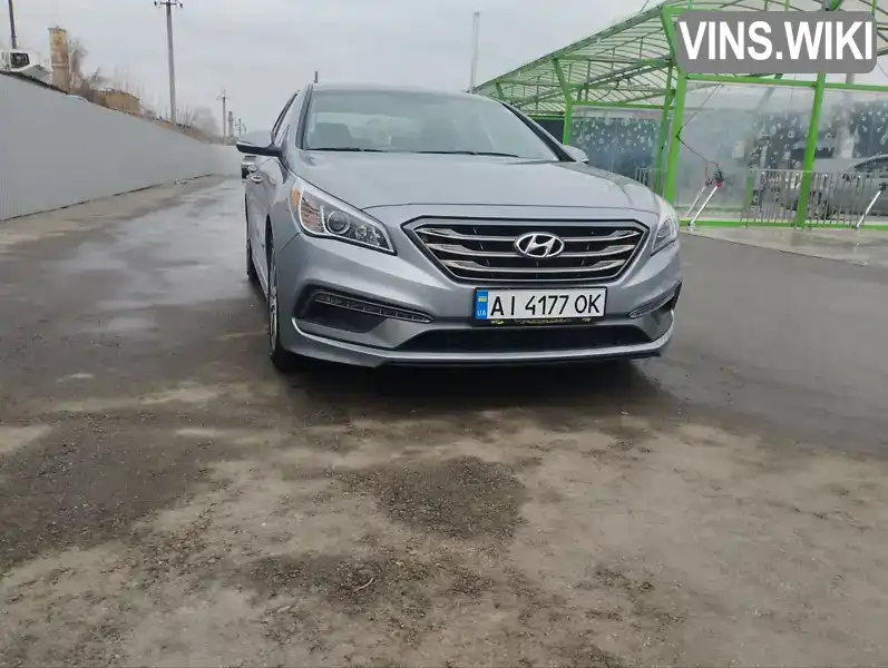 Седан Hyundai Sonata 2014 2.4 л. Автомат обл. Киевская, Богуслав - Фото 1/11