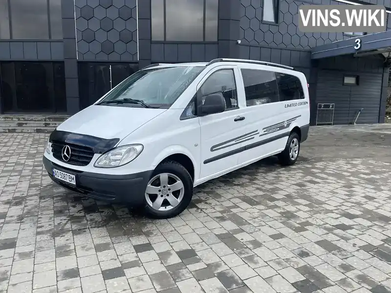 Минивэн Mercedes-Benz Vito 2006 2.15 л. Ручная / Механика обл. Закарпатская, Тячев - Фото 1/14