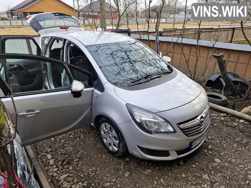 Микровэн Opel Meriva 2014 1.7 л. Автомат обл. Ивано-Франковская, Снятин - Фото 1/9