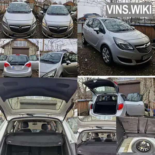 W0LSD9EK3E4160934 Opel Meriva 2014 Мікровен 1.7 л. Фото 8